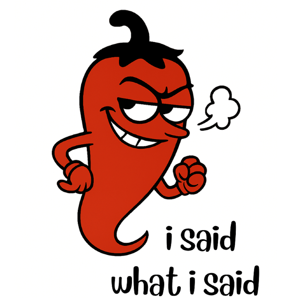 I SAID WHAT I SAID - AVAILABLE AS A FUNNY MUG OR TUMBLER