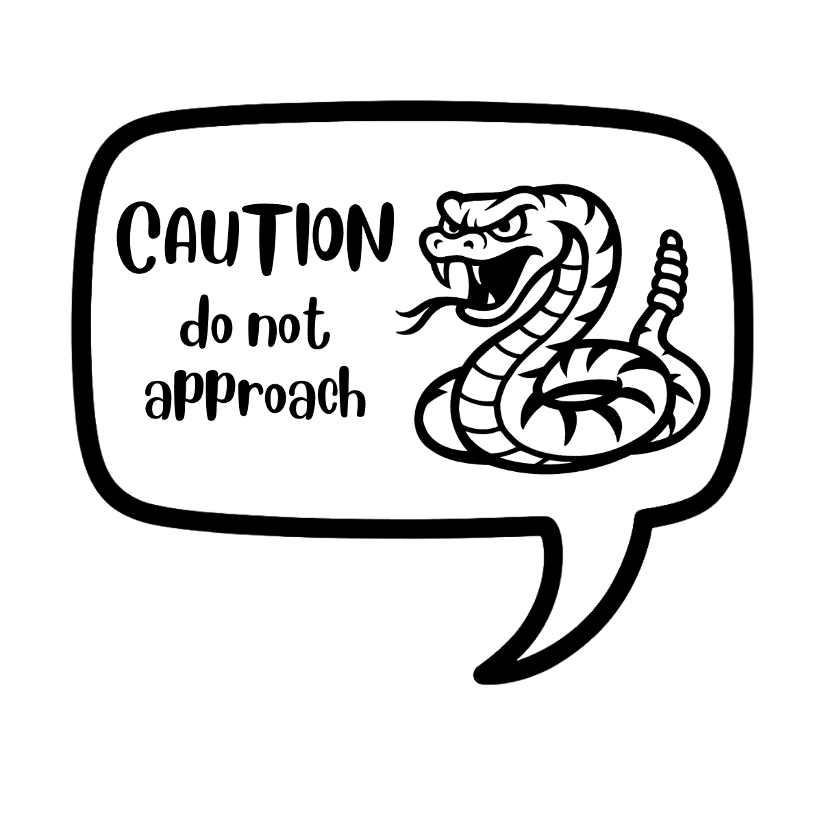 caution do not approach -AVAILABLE AS A FUNNY MUG OR TUMBLER