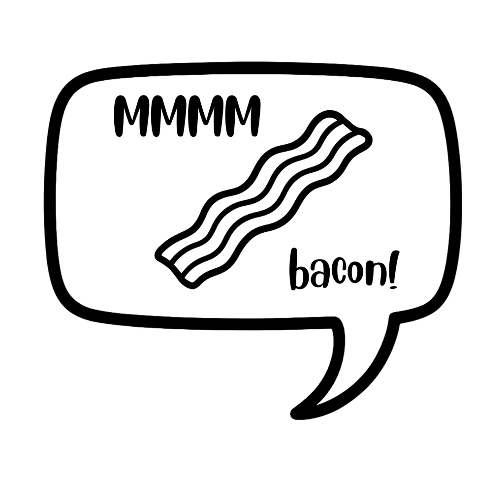mmmm bacon - AVAILABLE AS A FUNNY MUG OR TUMBLER