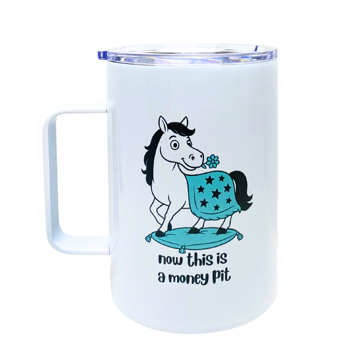 NOW THIS IS A MONEY PIT - AVAILABLE AS A FUNNY MUG OR TUMBLER