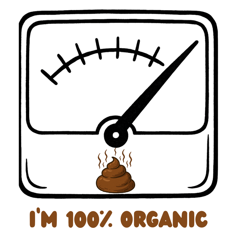 I'M 100% ORGANIC - AVAILABLE AS A FUNNY MUG OR TUMBLER