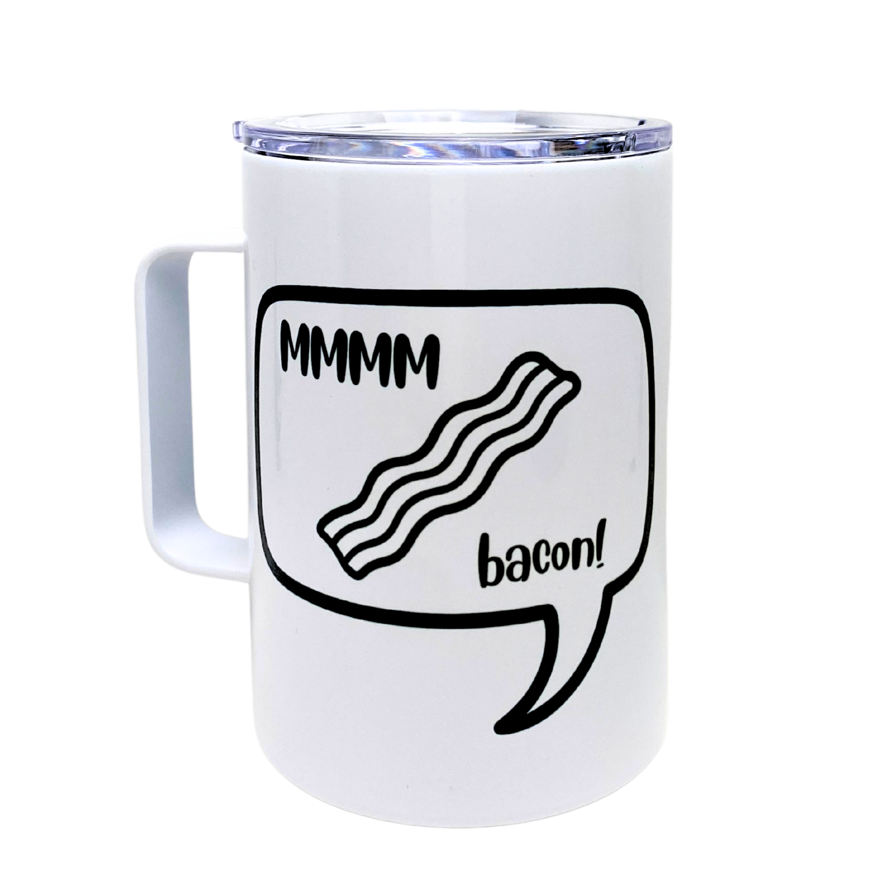 mmmm bacon - AVAILABLE AS A FUNNY MUG OR TUMBLER