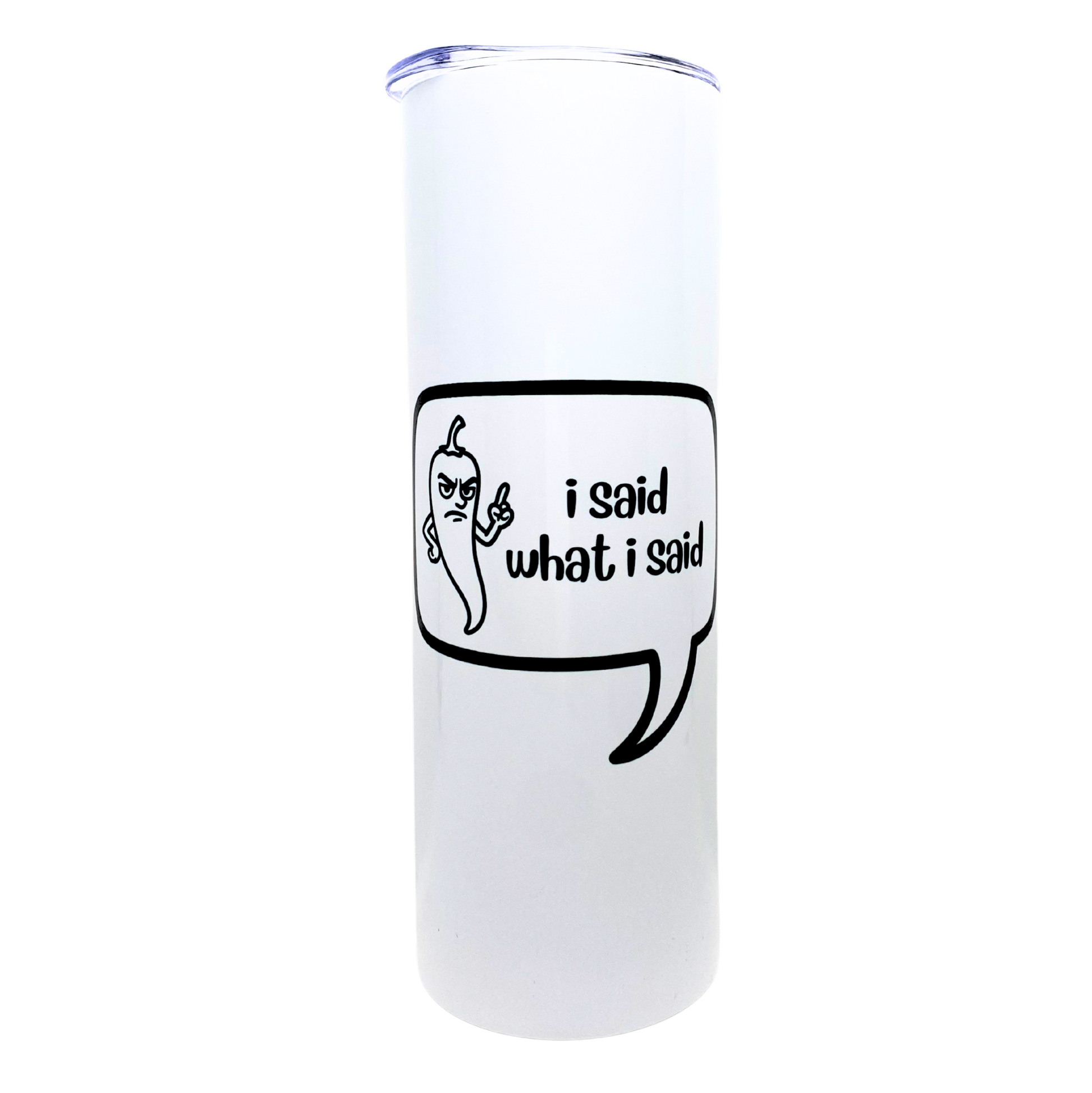 i said what i said - AVAILABLE AS A FUNNY MUG OR TUMBLER